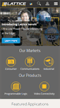 Mobile Screenshot of latticesemi.com